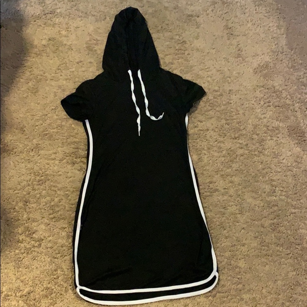 Black and white dress